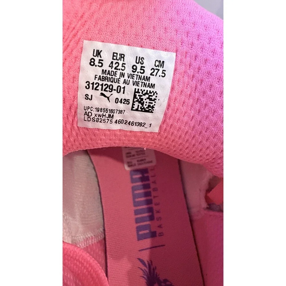 Puma MB.05 LaMelo Ball World Tour Pink Men's Size 9.5 Sneakers 312129-01